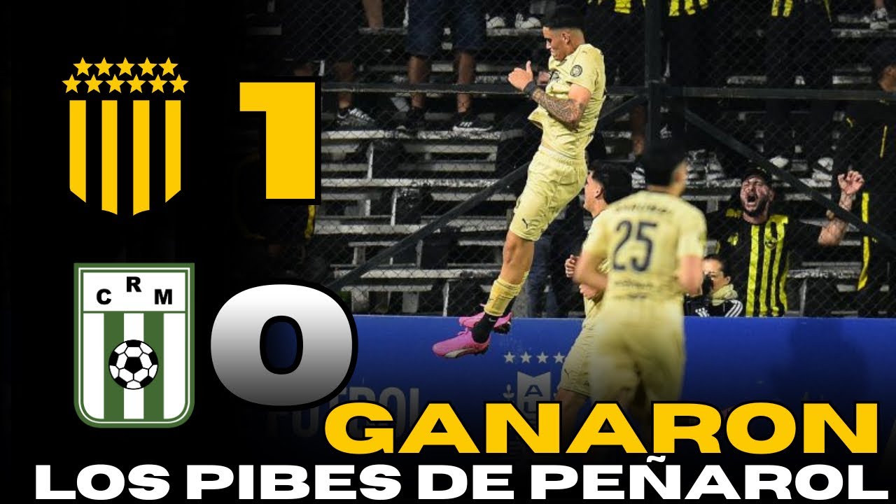 🔴 GANÓ PEÑAROL 1-0 a RACING por la Copa de la Liga 