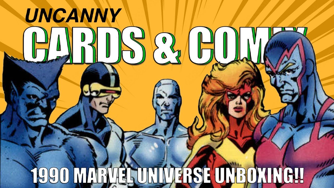 1990 MARVEL UNIVERSE SERIES 1 BOX OPENING | UNCANNY CARDS & COMIX