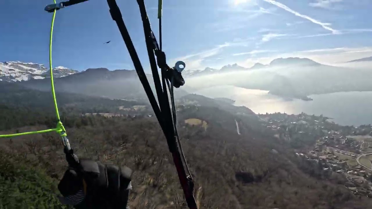 Parapente Planfait Annecy 18/02/2025