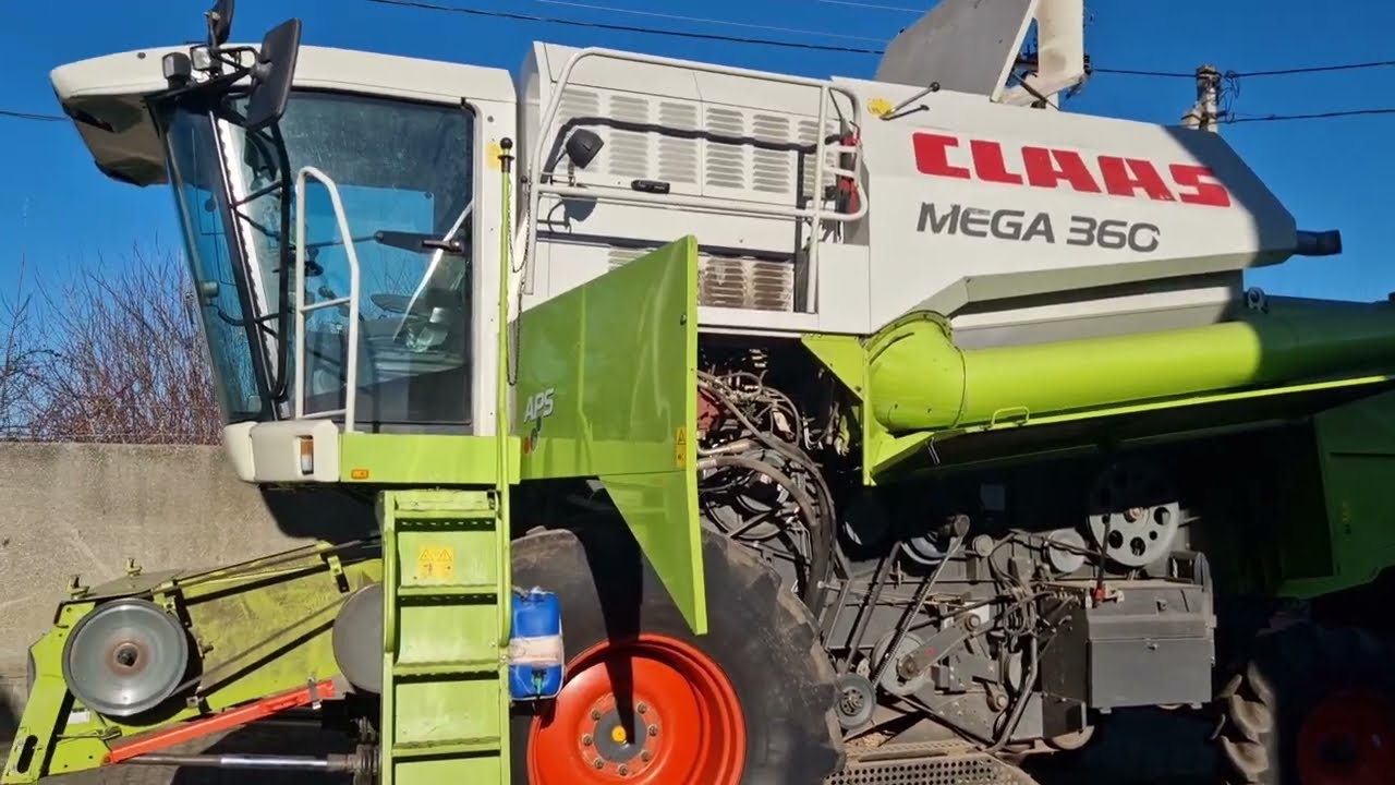 Claas Mega 360 - такою ви ще Мегу не бачили )))
