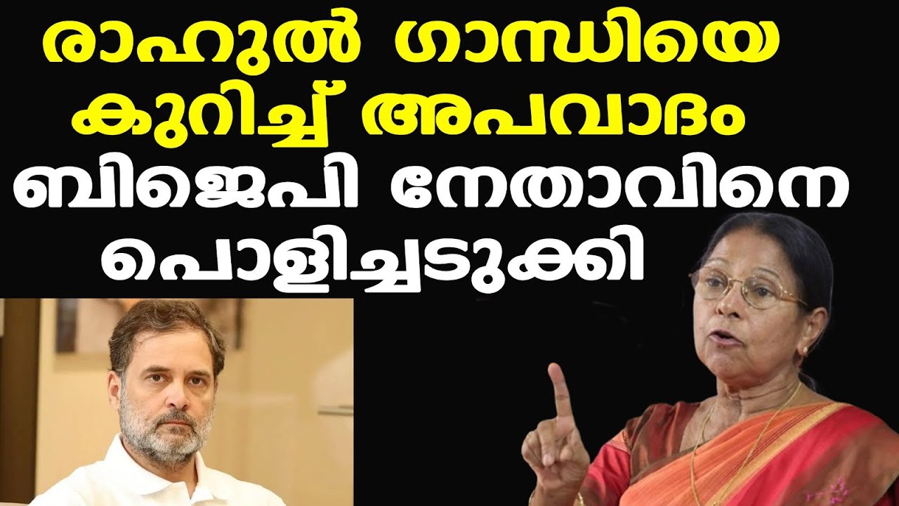 Rahul Gandhi BJP കള്ളക്കളികളെല്ലാം പുറത്ത് കൊണ്ടുവരുന്നു...| Dr. Mary george
