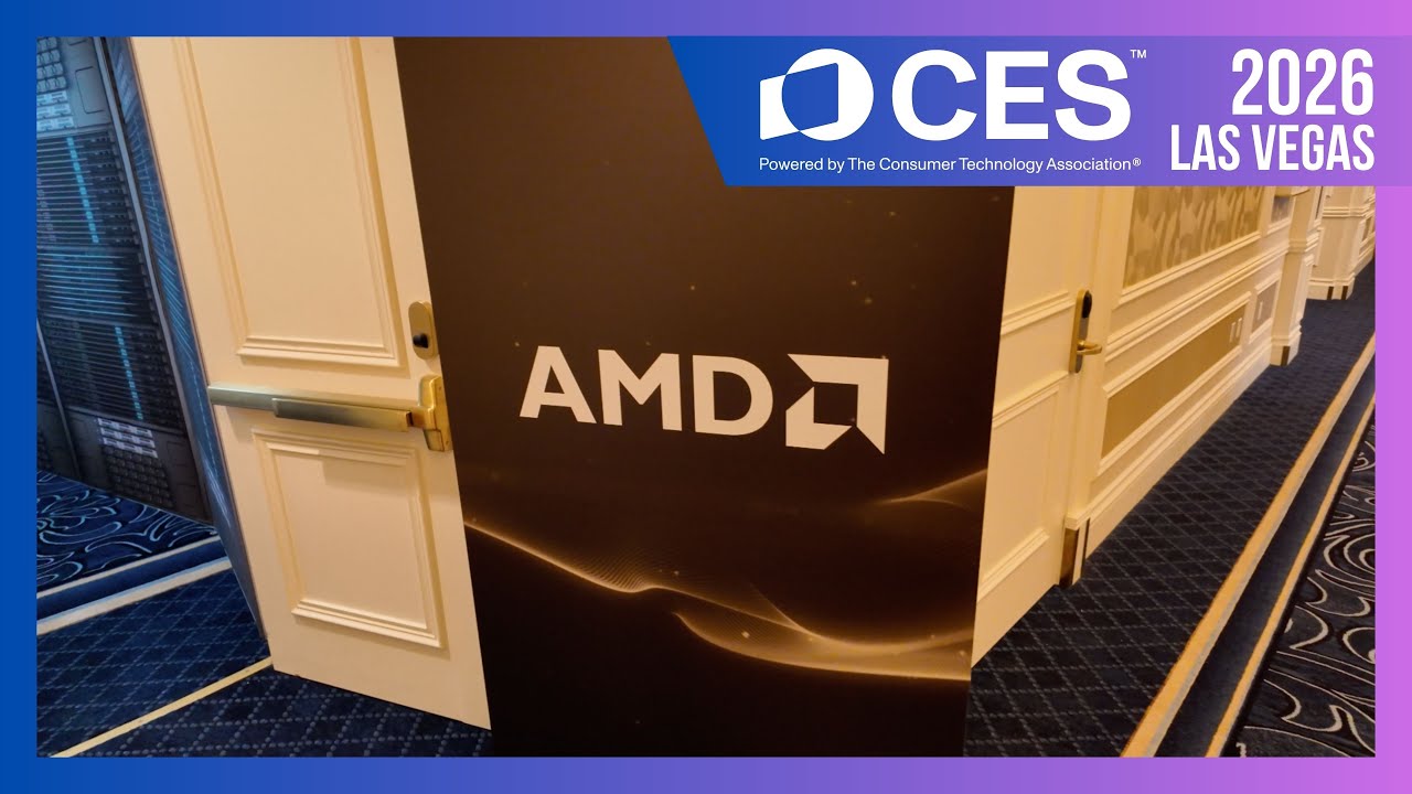 AMD на CES 2026 | Экскурсия по стенду (с участием Crimson Desert)
