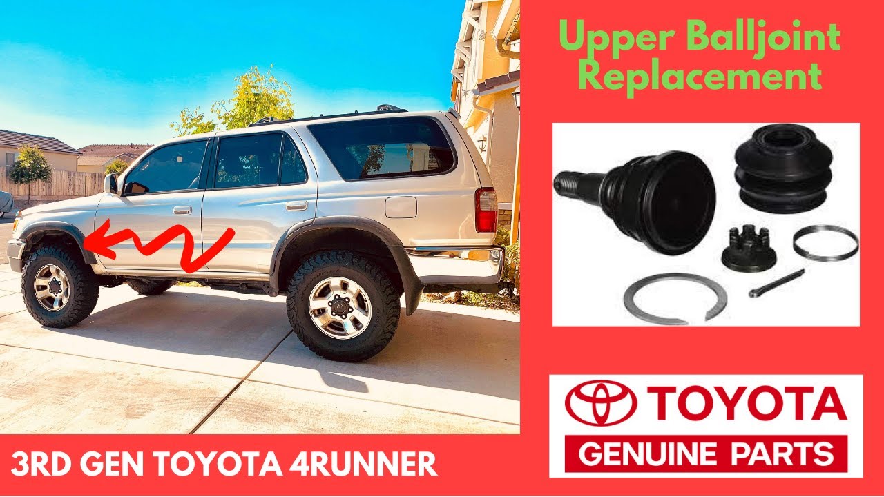 Upper Balljoint Replacement - 3rd Gen Toyota 4Runner 1996-2002