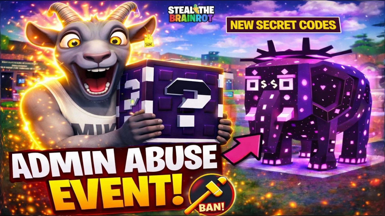 THE LUCKIEST ADMIN ABUSE EVER in Fortnite Steal a Brainrot! (ALL SECRET CODES!)