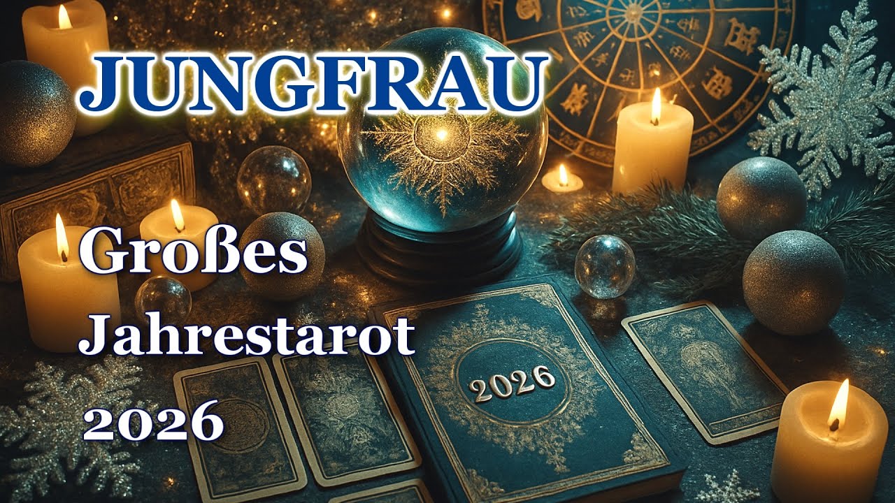 🌟💫Großes Jahrestarot 2026 für Jungfrau – 12 Häuser, 12 Lebensbereiche✨💫🍀🌟
