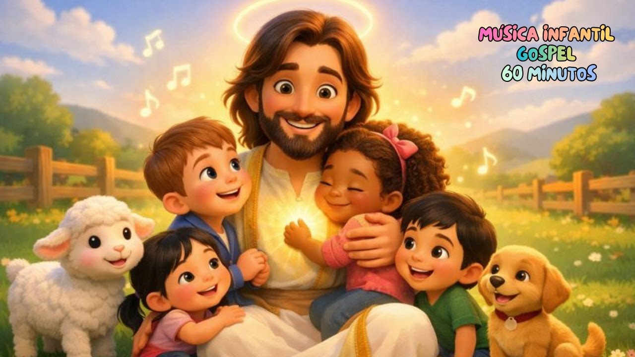 Jesus Ama Cada Um | Música Infantil Gospel com Jesus | Louvor para Crianças | Gabi Gospel Kids
