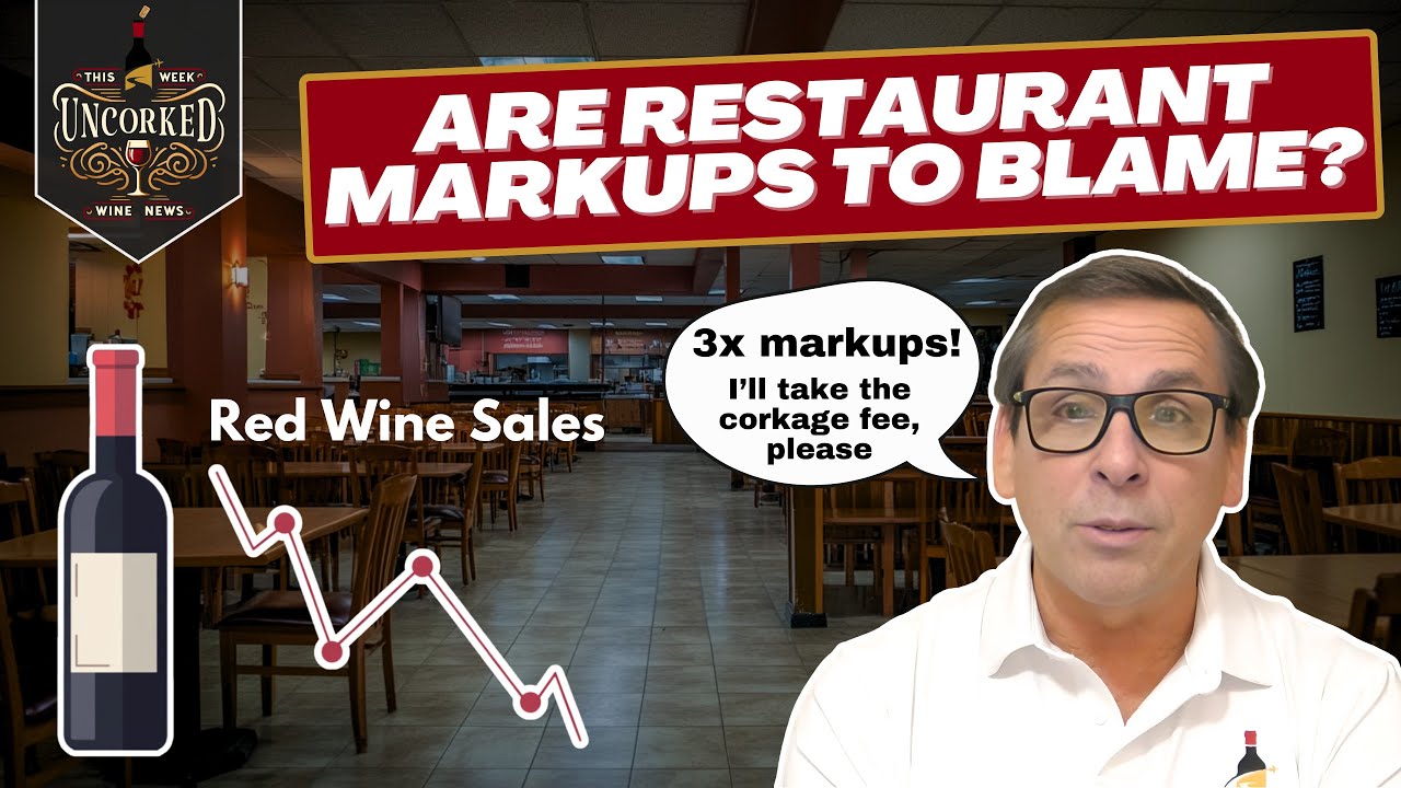 The Surprising Decline of Red Wine Sales in Restaurants - This Week Uncorked ep26