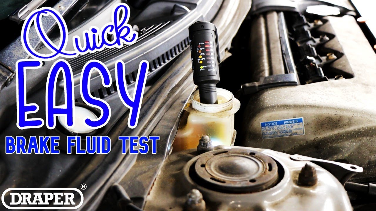 How to check your brake fluid. Review and Demo of a brake fluid tester from Draper Tools