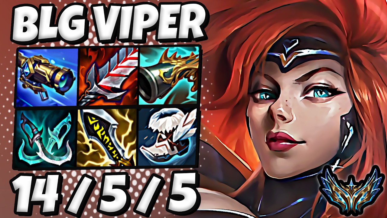 BLG Viper Miss Fortune vs Ezreal [ ADC ] Patch 26.4 Ranked Korea ✅