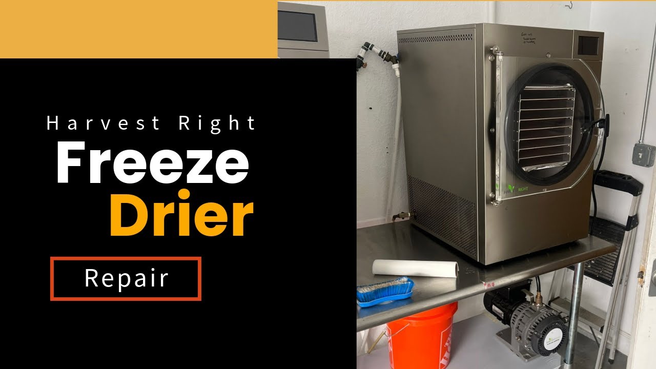 Harvest right freeze drier not cooling