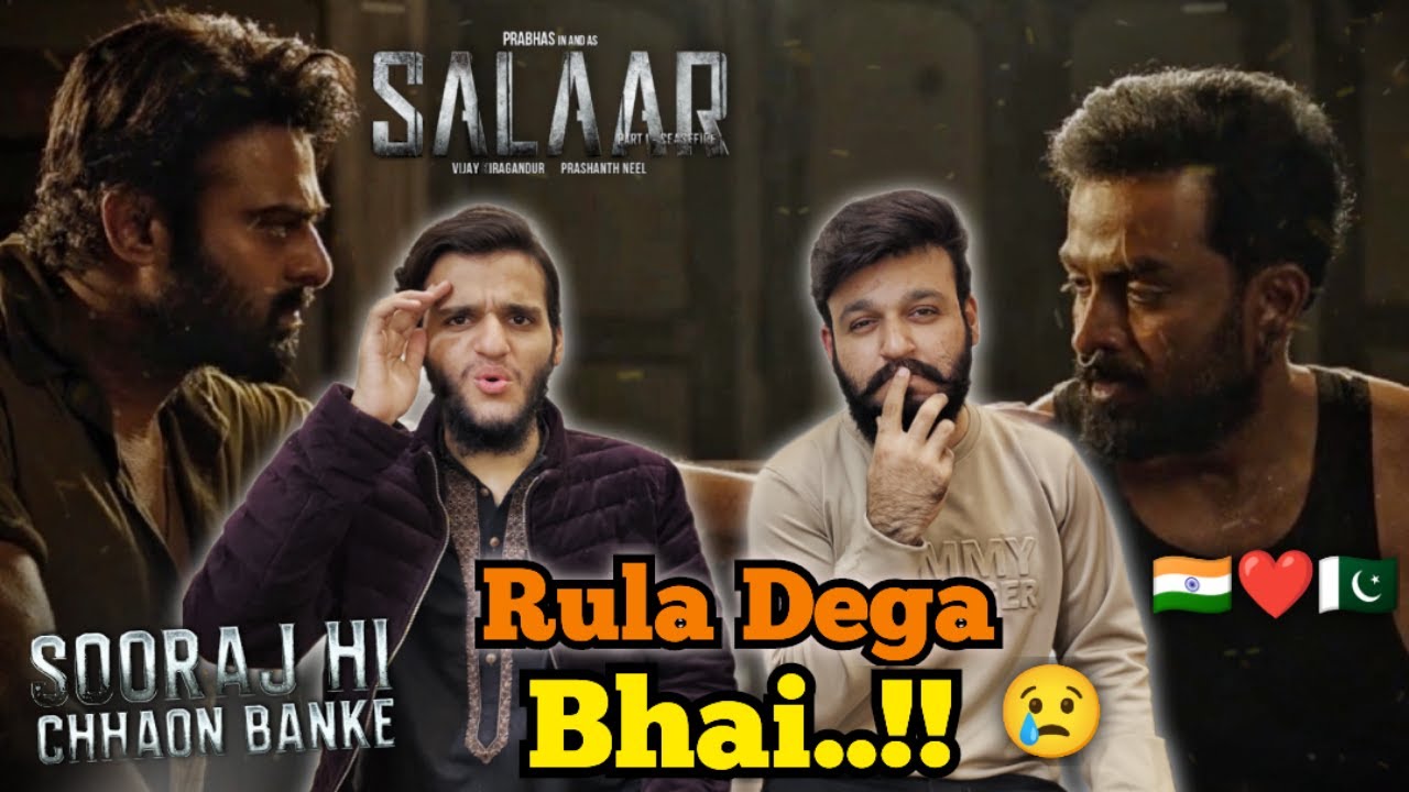Sooraj Hi Chhaon Banke Song Reaction | Salaar | Prabhas | Prithviraj | Prashanth Neel | Sooreede