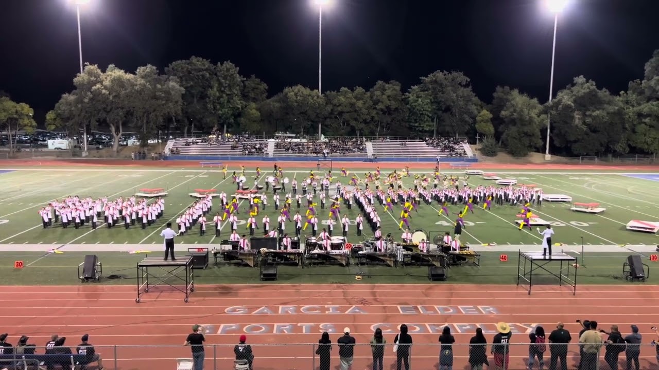 James Logan Marching Band Gilroy Show 10/12/24