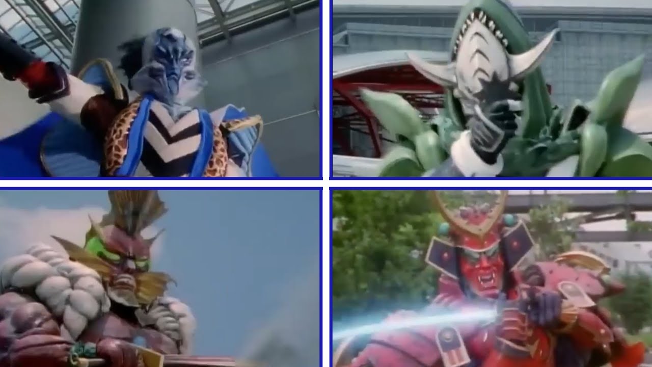 【星獣戦隊ギンガマン】ブドー魔人衆まとめ