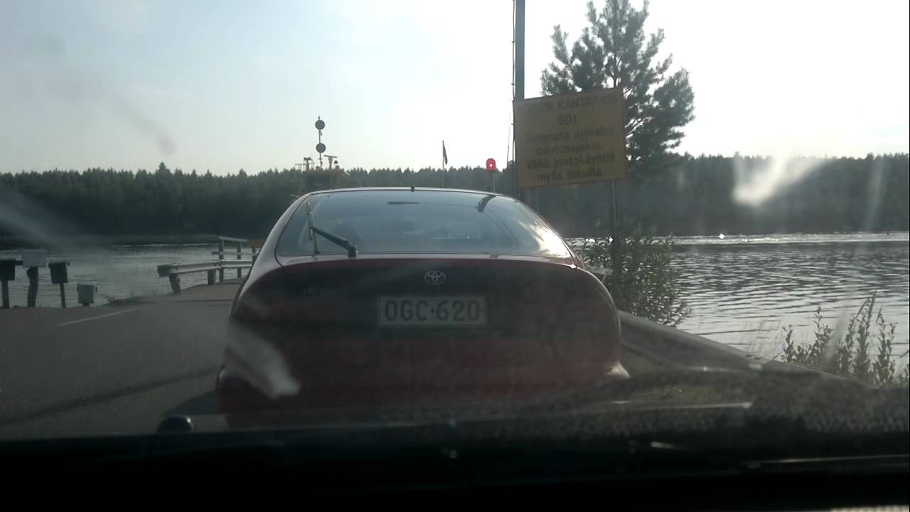 Ferry at Hätinvirta -Puumala