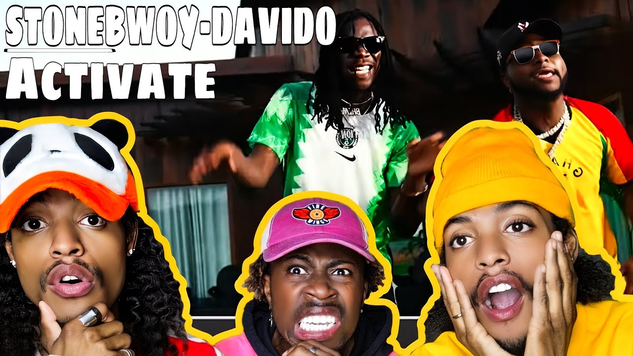 Stonebwoy, Davido - Activate (Official Video)Reaction