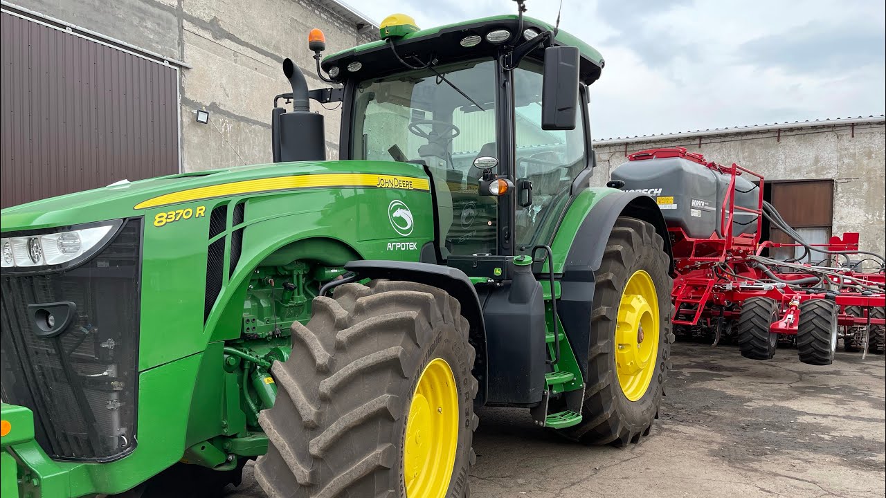 Обзор Тратора 🚜 John Deere R 8370 проблема 😔 с резиной TRELLEBORG 🤬