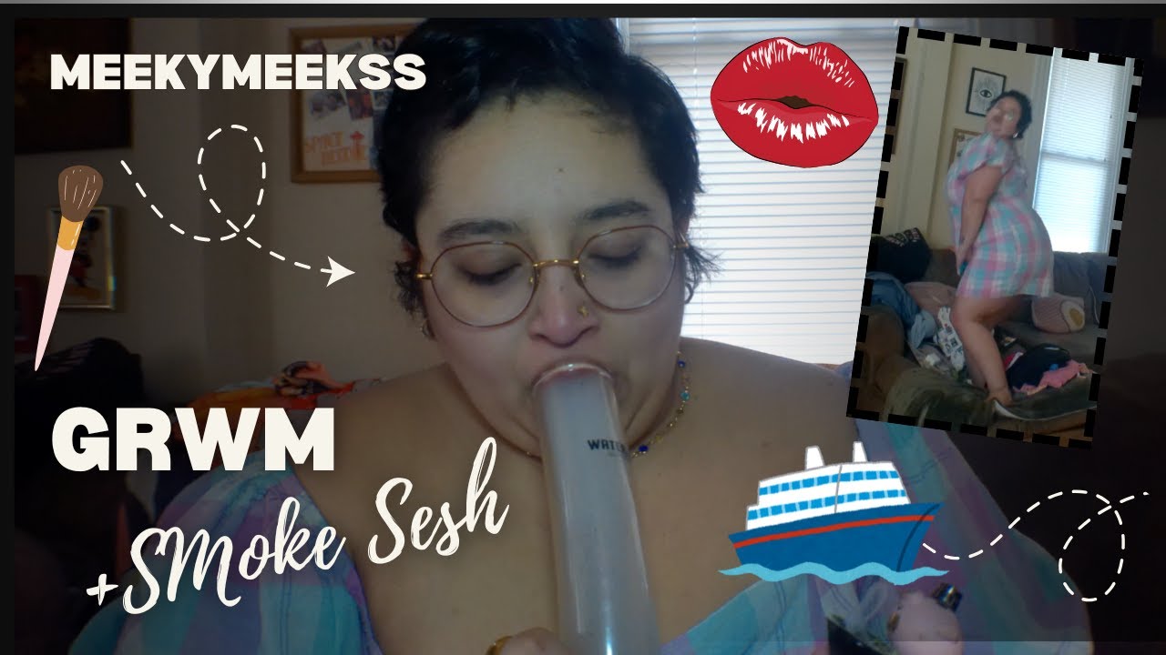 GRWM for an Interview + SMOKE SESH after 🤪