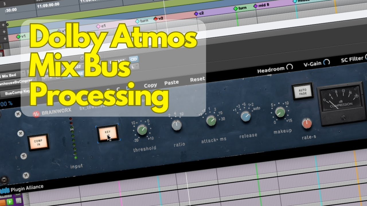 Dolby Atmos Mix Bus Processing