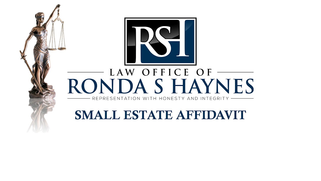 Attorney Ronda Haynes - Small Estate Affidavits In Texas