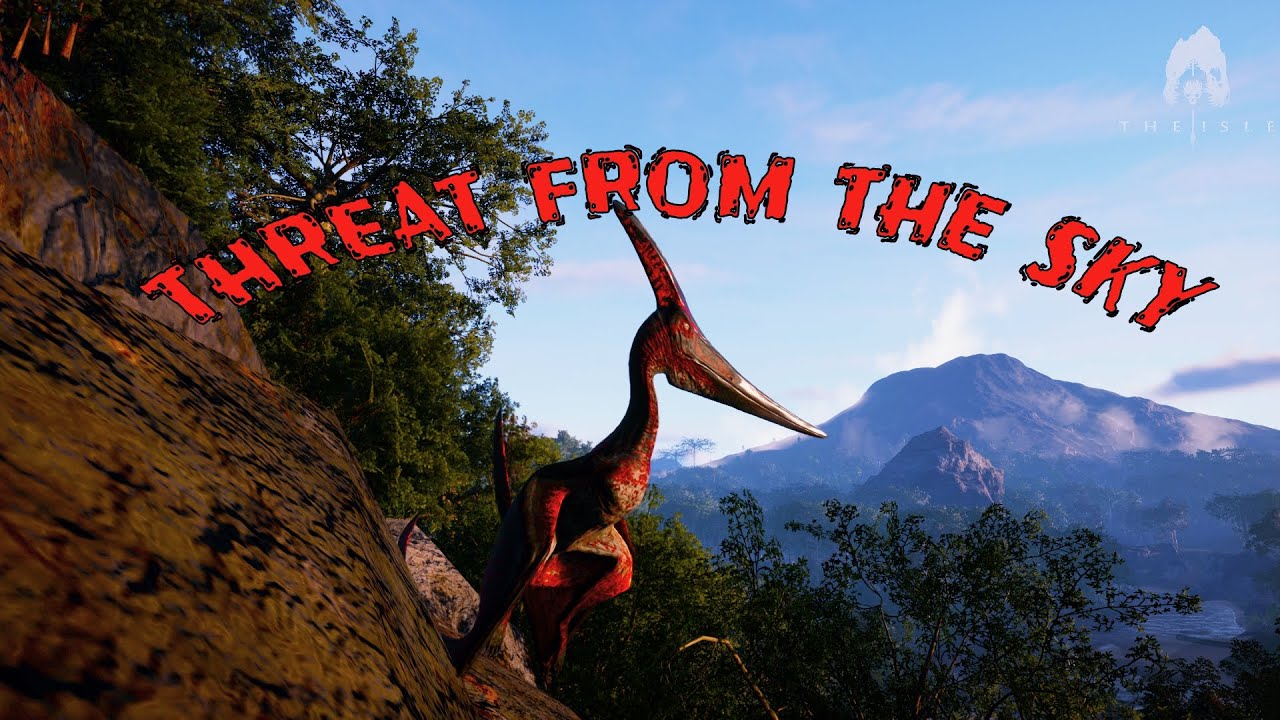 A Threat From The Sky  | The Isle Evrima | Pteranodon Gameplay
