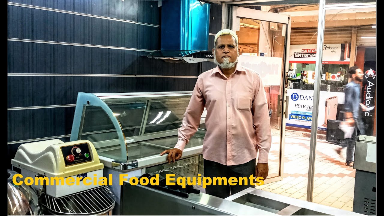 Commercial and heavy food equipments | spices  grinder machine | ice cream chiller fridge | Karachi