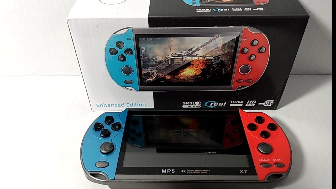 Quick Update X7 Handheld Running PS1 (DECENTLY)