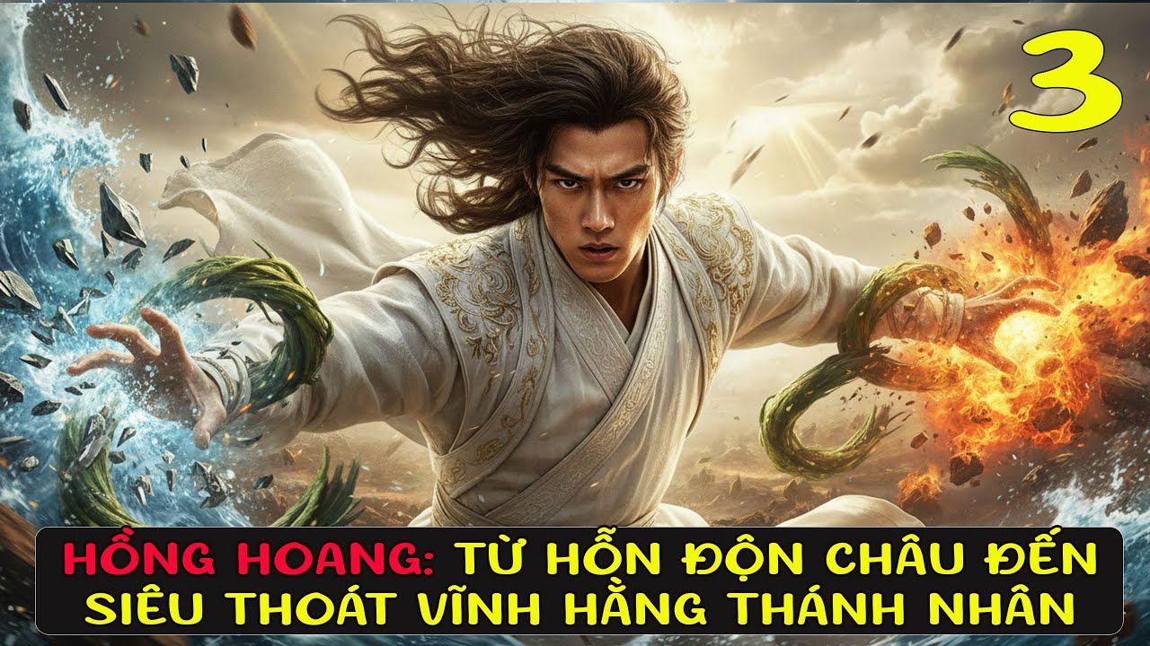 3 | HỒNG HOANG: TỪ HỖN ĐỘN CHÂU ĐẾN SIÊU THOÁT VĨNH HẰNG THÁNH NHÂN #truyenaudio #tutien #honghoang