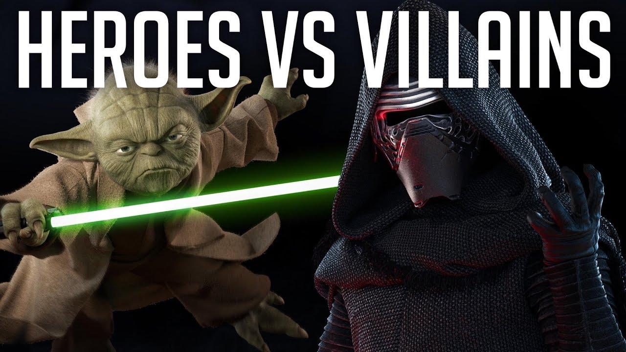 Heroes vs Villains (Kylo Ren, Yoda) Star Wars Battlefront 2 På Svenska
