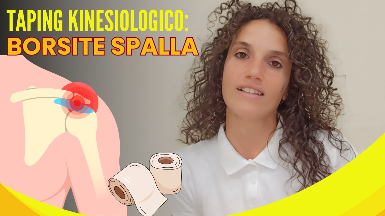 🟡 BORSITE SPALLA: migliorala con il taping kinesiologico