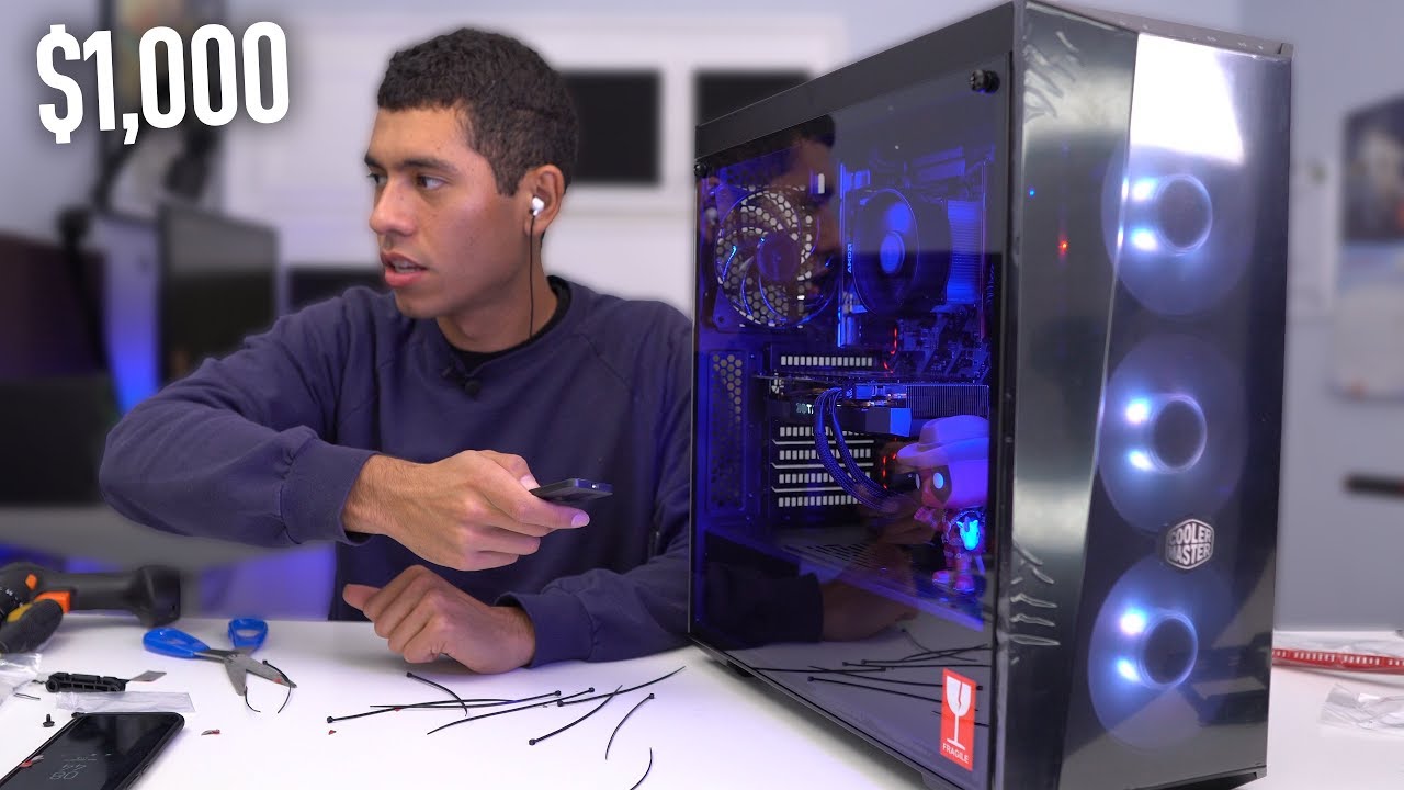 $1000 Gaming PC Build GTX 1070 Ti (w/ Benchmarks)
