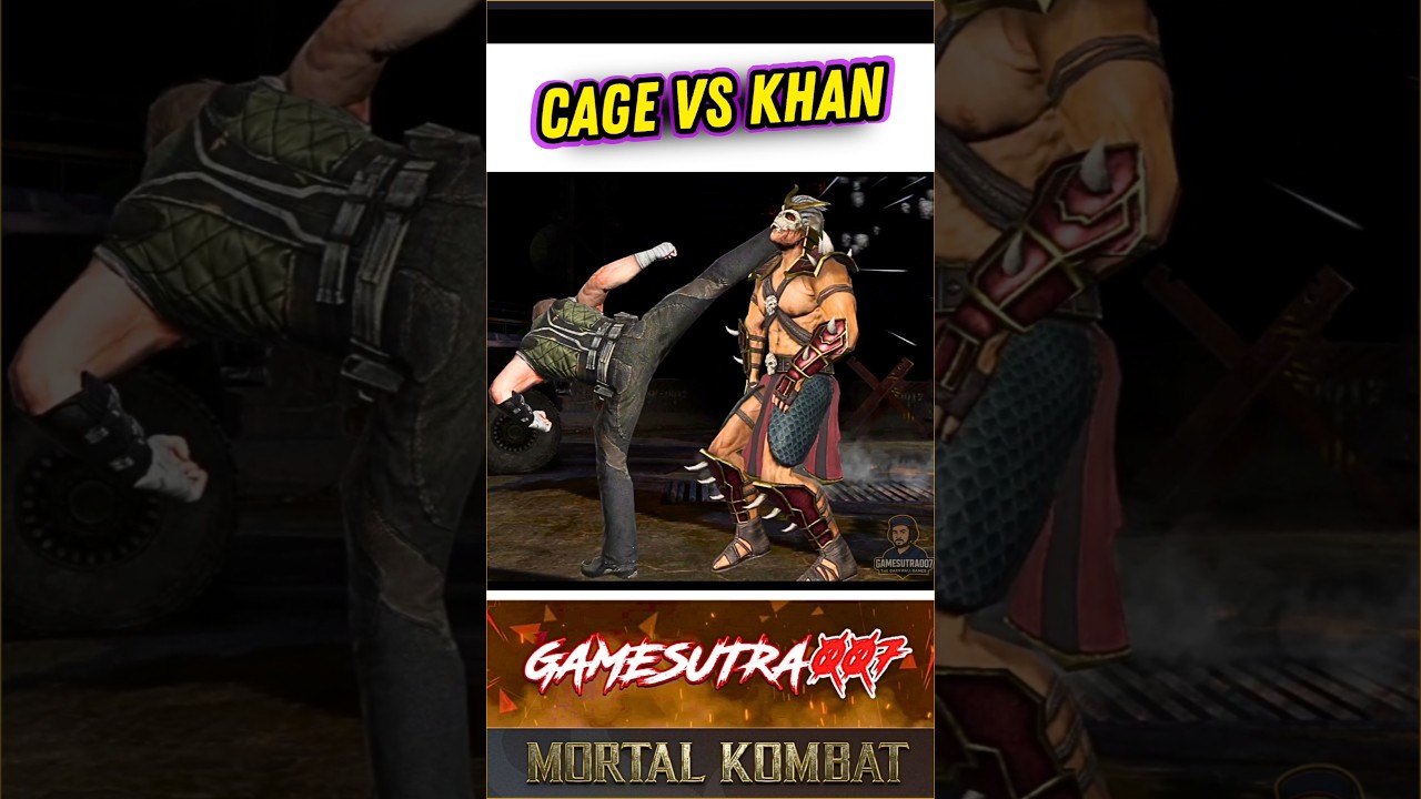 Johnny Cage X-Ray vs Shao Kahn | MK Mobile