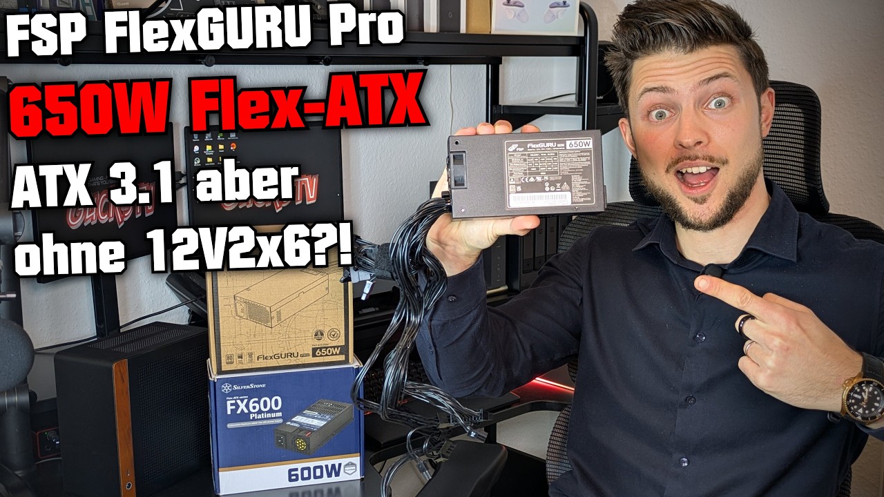 FSP FlexGURU Pro 650W Review 😲🔥 ATX 3.1 &ndash; aber ohne 12V2x6?! L&uuml;fter Lautst&auml;rke vs. SilverStone FX600
