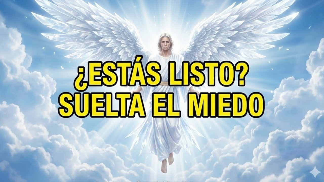 La Oración Más PODEROSA Suelta el MIEDO y ANSIEDAD Avanza!🌼🤍 SOLTAR lo que NO SIRVE Arcángel Gabriel