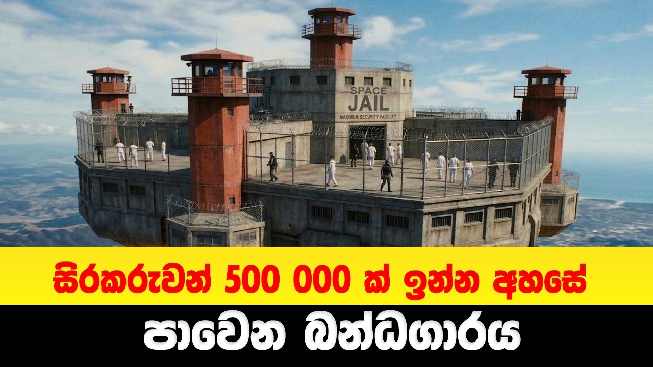 සිරකරුවන් 500 000 ක් ඉන්න අහසේ පාවෙන බන්ධගාරය | Sinhala Movie Review