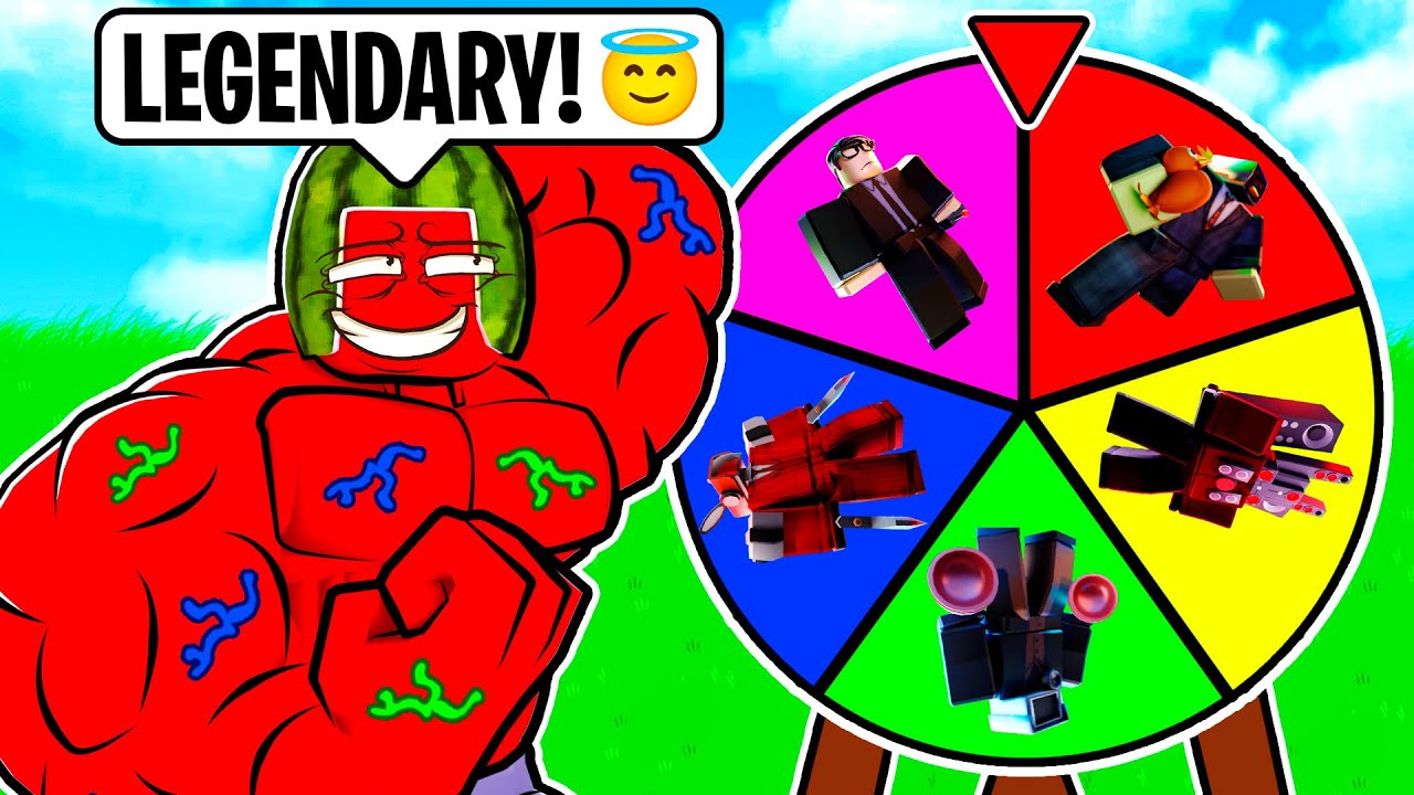 Toilet Tower Defense BUT Spinning The WHEEL