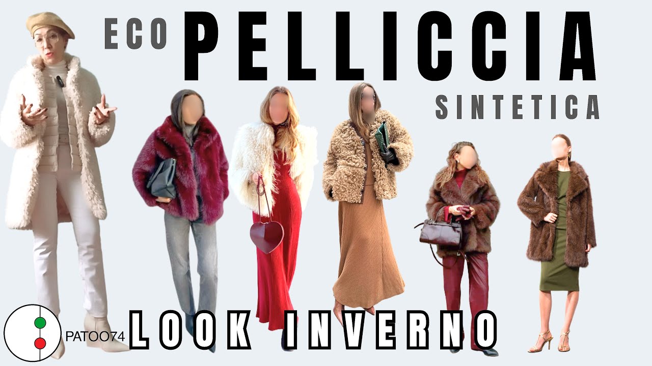 Cappotti Pelliccia sintetica di moda, look inverno | Patoo74 |StudioStile74 Stilista Freelance