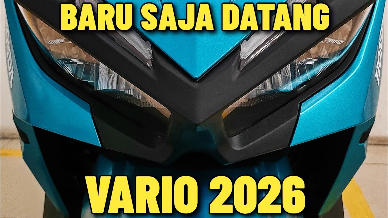VARIO 125 TERBARU 2026 SUDAH DATANG JADI MAKIN KEREN SEKARANG TAMPILANNYA VERSI YANG KAMU TUNGGU