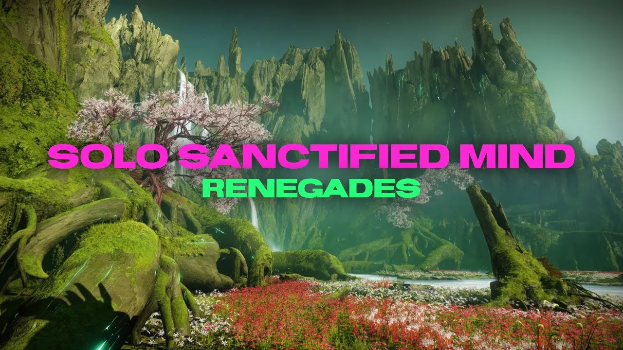Solo Sanctified Mind (Hunter) - Renegades
