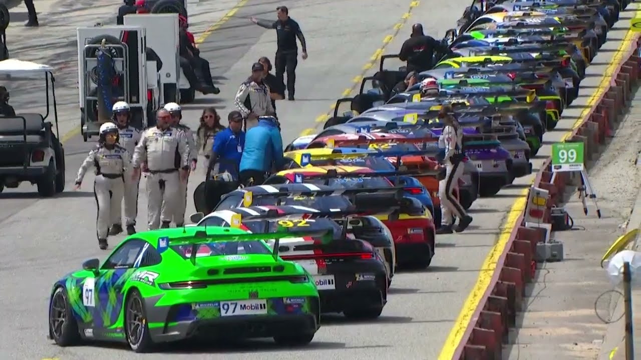 Race 1 – 2022 Porsche Carrera Cup North America At WeatherTech Raceway Laguna Seca