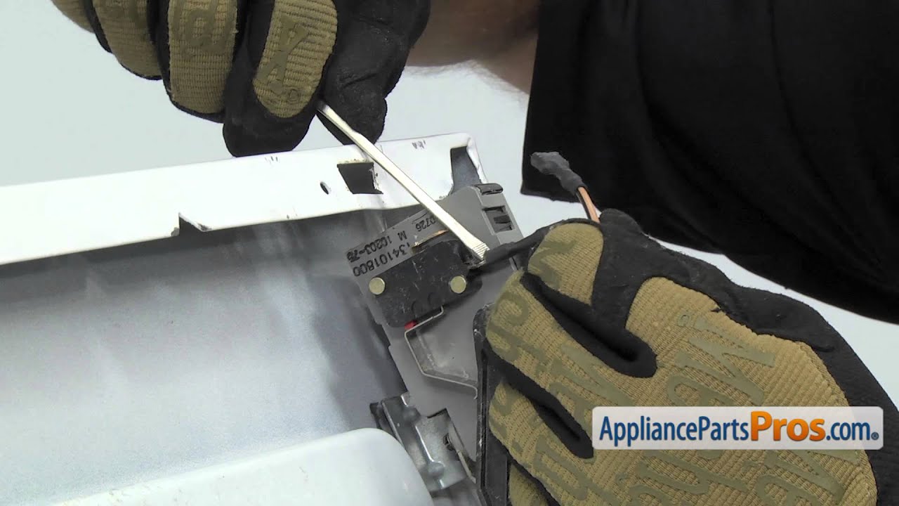 How To: Frigidaire/Electrolux Lid Lock Switch Assembly 134101800