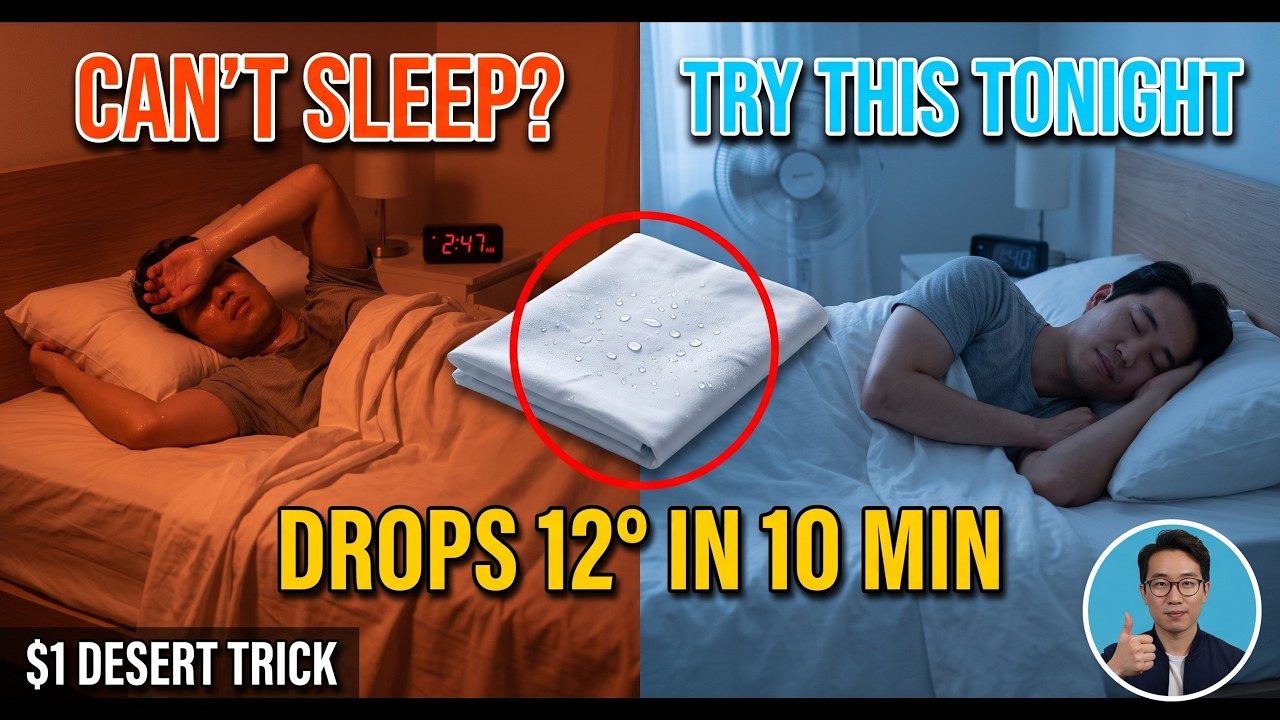 What's the $1 SECRET Desert Nomads Use to Cool Their Beds by 12&deg; in 10 Minutes Tonight?