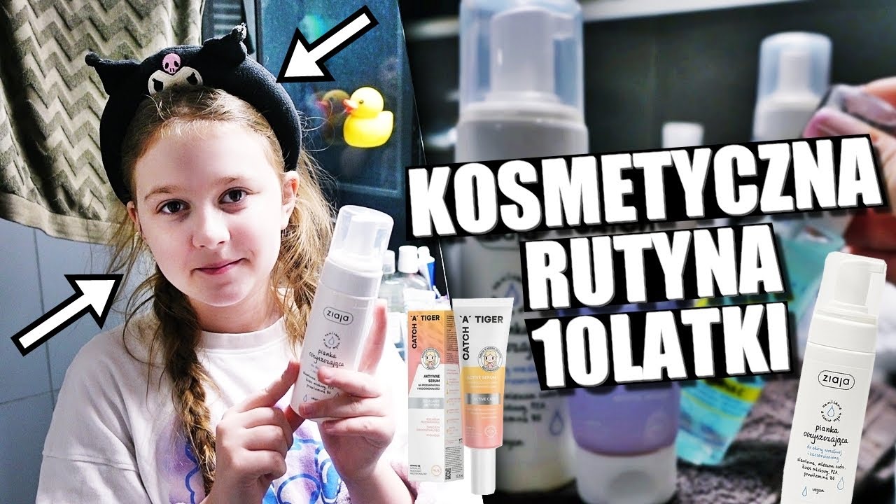 KOSMETYCZNA RUTYNA OLIWKI 💜 KOSMETYKI DLA 10LATKI