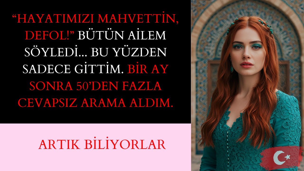 Ailem her şey için beni suçladı — eşyalarımı topladım, gittim… aylar sonra kapım çaldı