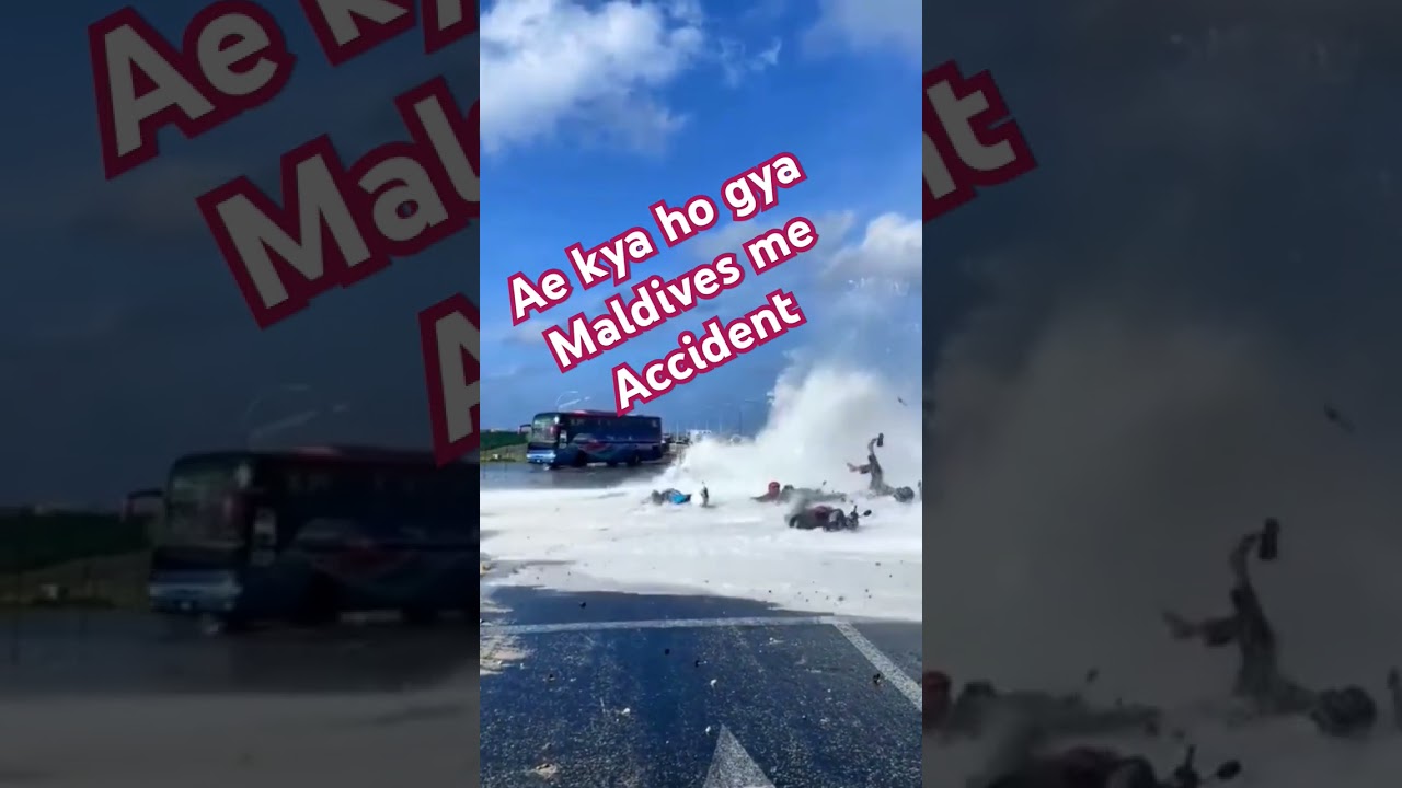 Maldives water Accident #sad #male