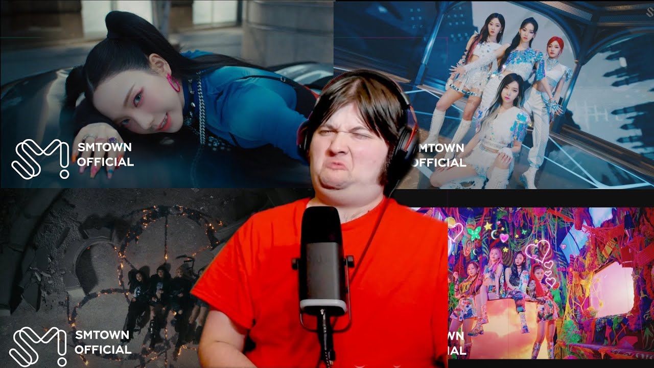Aespa Marathon! Supernova, Next Level, Armageddon and Black Mamba Reaction!