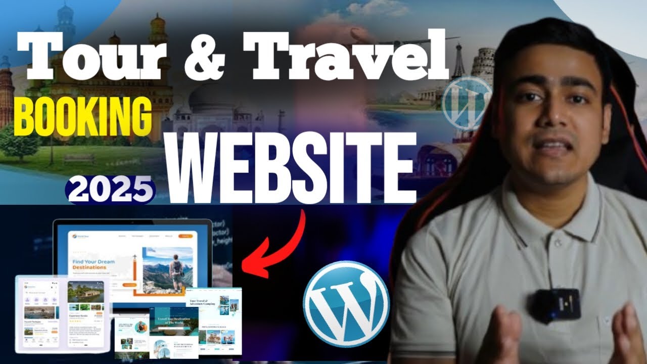Create a TOUR & TRAVEL Booking Website in WordPress FAST and EASY - HINDI