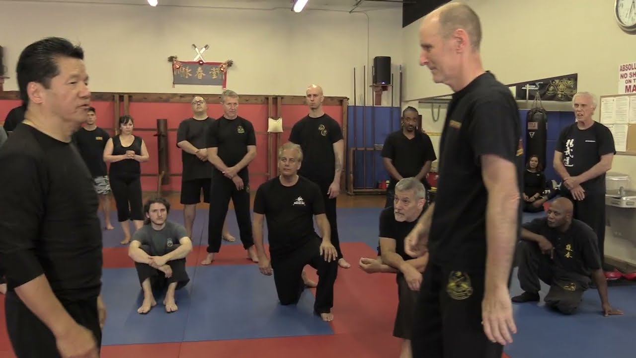 Sifu Francis Fong Breaking Down Wing Chun Trapping