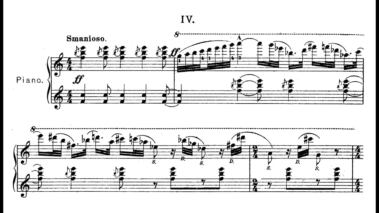Sergei Prokofiev - 5 Sarcasms, Op. 17