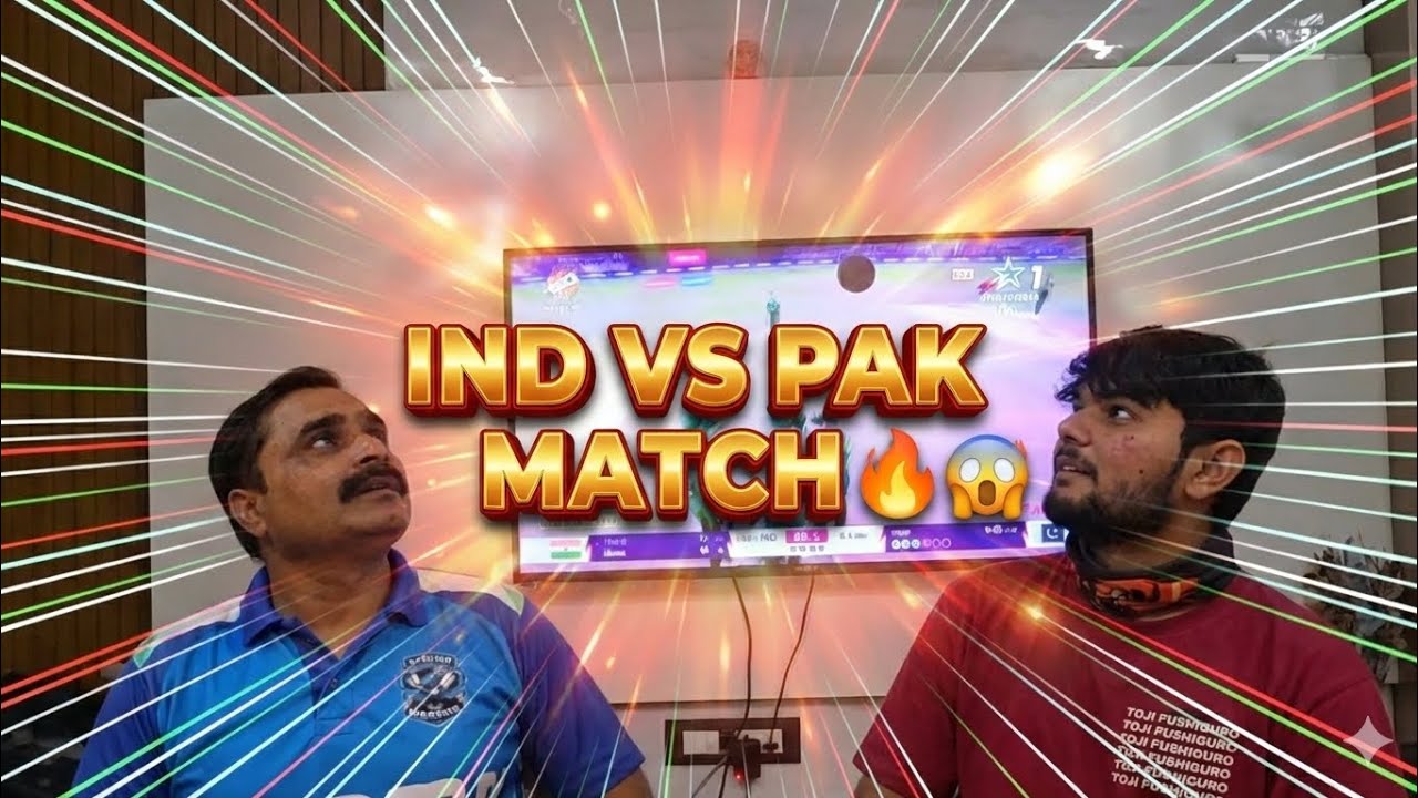 Ind vs pak match 🥵 ! Vlog-117