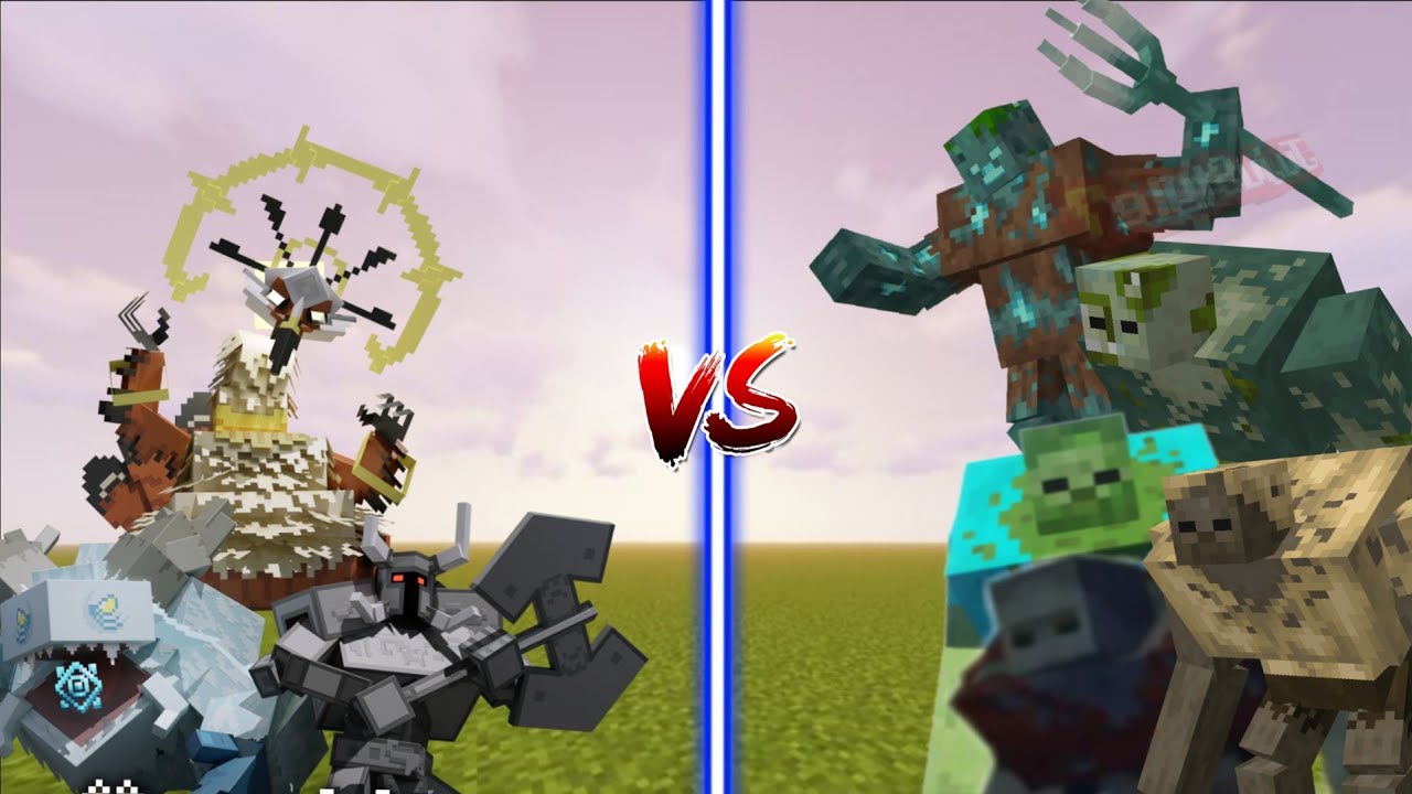 Mutant Mobs vs Mowzie’s Mobs 🔥 | Ultimate Minecraft Boss Battle Arena